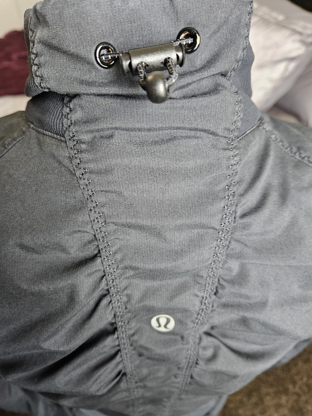 Lulumon Ruffled Zip Front Jacket - Picture 6 of 8